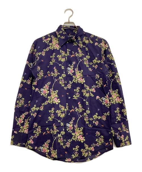 DOLCE & GABBANA（ドルチェ＆ガッバーナ）DOLCE & GABBANA (ドルチェ＆ガッバーナ) 長袖シャツ ネイビー サイズ:39の古着・服飾アイテム
