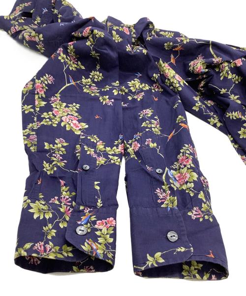 DOLCE & GABBANA（ドルチェ＆ガッバーナ）DOLCE & GABBANA (ドルチェ＆ガッバーナ) 長袖シャツ ネイビー サイズ:39の古着・服飾アイテム