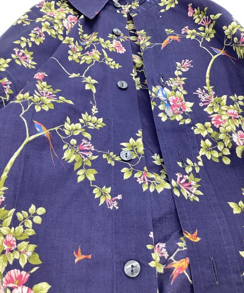 DOLCE & GABBANA（ドルチェ＆ガッバーナ）DOLCE & GABBANA (ドルチェ＆ガッバーナ) 長袖シャツ ネイビー サイズ:39の古着・服飾アイテム