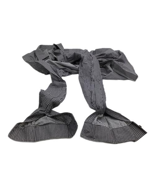 Maison Margiela（メゾンマルジェラ）Maison Margiela (メゾンマルジェラ) 長袖シャツ チェック ブラック×ホワイト サイズ:52の古着・服飾アイテム