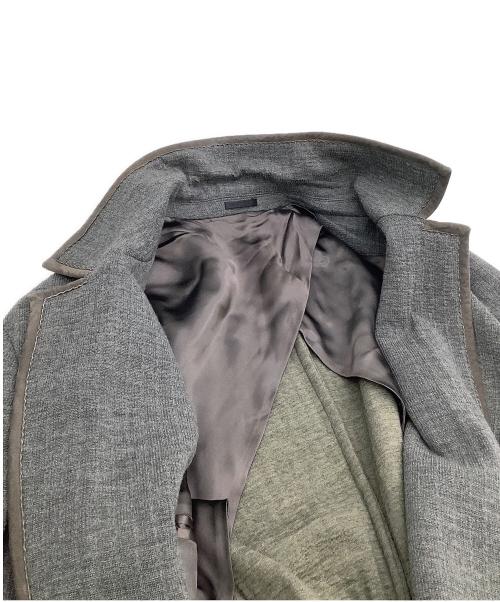 ALEXANDER McQUEEN（アレキサンダーマックイーン）ALEXANDER McQUEEN (アレキサンダーマックイーン) テーラードジャケット グレー サイズ:50の古着・服飾アイテム