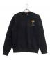 maison kitsune（メゾンキツネ）の古着「トロフィーロゴスウェット」｜ブラック