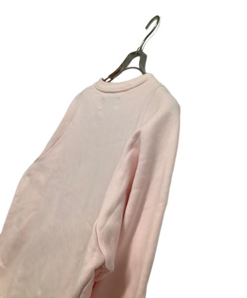 THIRD MAGAZINE（サードマガジン）THIRD MAGAZINE (サードマガジン) ビッグロゴ刺繍スウェット ピンク サイズ:9の古着・服飾アイテム