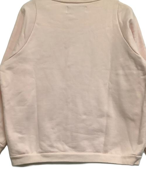 THIRD MAGAZINE（サードマガジン）THIRD MAGAZINE (サードマガジン) ビッグロゴ刺繍スウェット ピンク サイズ:9の古着・服飾アイテム
