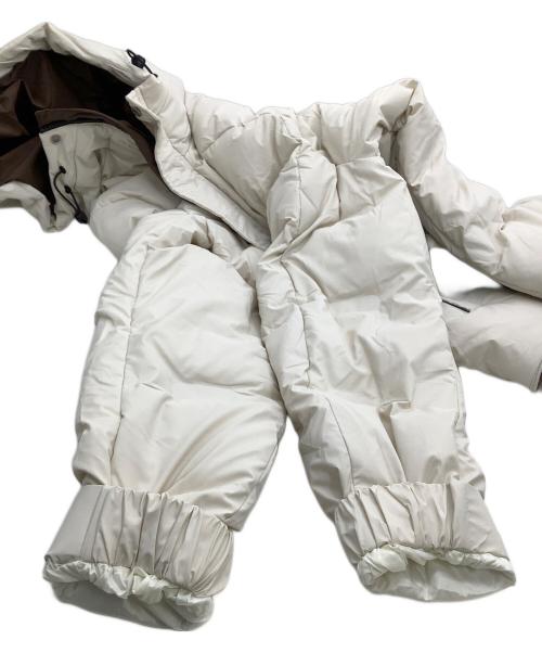 EMMAUELA（エマヌエーラ）EMMAUELA (エマヌエーラ) ダウンジャケット ホワイト サイズ:48の古着・服飾アイテム