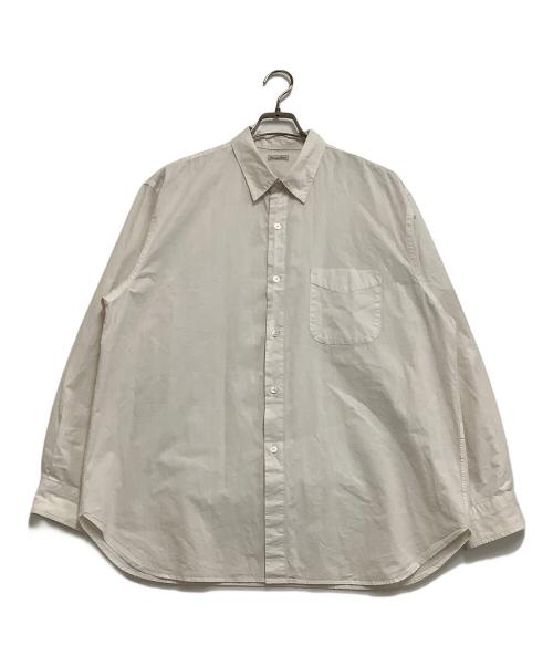 STEVEN ALAN（スティーブンアラン）STEVEN ALAN (スティーブンアラン) 長袖シャツ ガーメントダイ ポプリン レギュラーカラー シャツ ホワイト サイズ:Mの古着・服飾アイテム