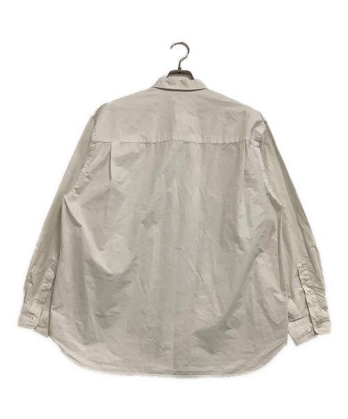 STEVEN ALAN（スティーブンアラン）STEVEN ALAN (スティーブンアラン) 長袖シャツ ガーメントダイ ポプリン レギュラーカラー シャツ ホワイト サイズ:Mの古着・服飾アイテム