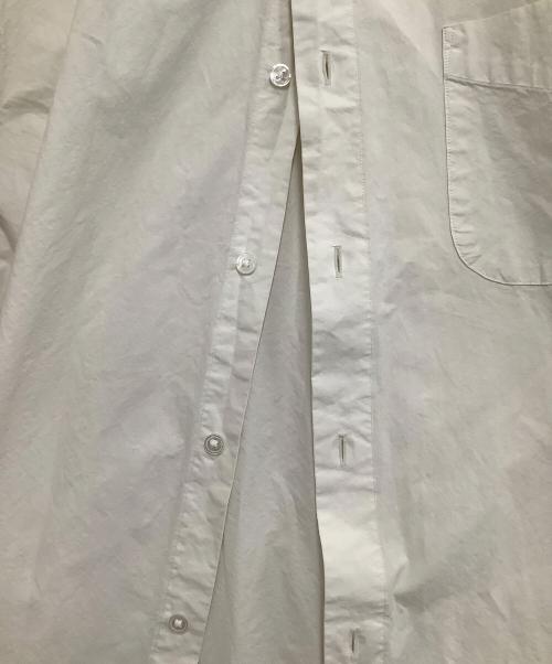 STEVEN ALAN（スティーブンアラン）STEVEN ALAN (スティーブンアラン) 長袖シャツ ガーメントダイ ポプリン レギュラーカラー シャツ ホワイト サイズ:Mの古着・服飾アイテム