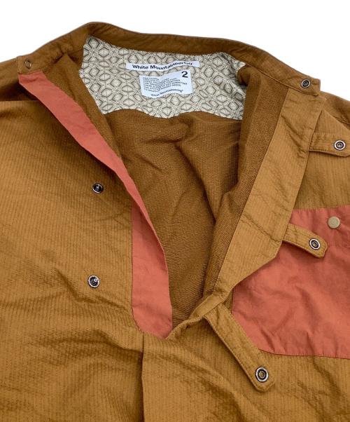 WHITE MOUNTAINEERING（ホワイトマウンテ二アニング）WHITE MOUNTAINEERING (ホワイトマウンテ二アニング) 長袖シャツ　	スモックシャツ SMOCK SHIRT ブラウン サイズ:2の古着・服飾アイテム