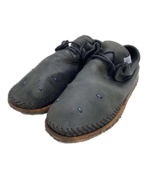 VISVIM（ビズビム）VISVIM (ビズビム) モカシンシューズ　MALISEET ブラック サイズ:US10の古着・服飾アイテム