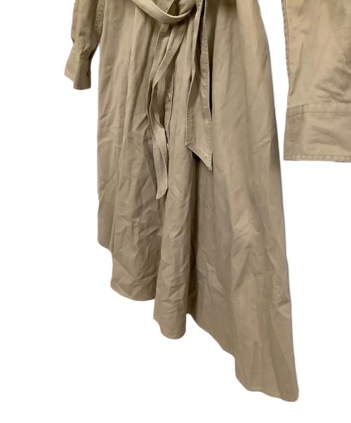 POLO RALPH LAUREN（ポロ・ラルフローレン）POLO RALPH LAUREN (ポロ・ラルフローレン) 長袖ワンピース ベージュ サイズ:2の古着・服飾アイテム