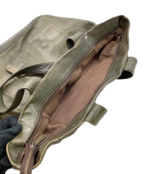 dan genten（ダン ゲンテン）dan genten (ダン ゲンテン) トートバッグ オリーブの古着・服飾アイテム