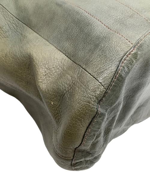 dan genten（ダン ゲンテン）dan genten (ダン ゲンテン) トートバッグ オリーブの古着・服飾アイテム