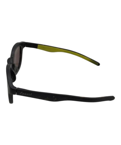 Eyevol（アイヴォル）Eyevol (アイヴォル) サングラス ブラック×グリーンの古着・服飾アイテム