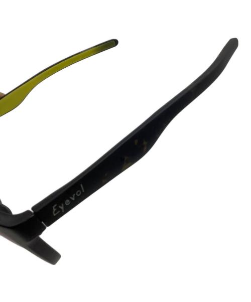 Eyevol（アイヴォル）Eyevol (アイヴォル) サングラス ブラック×グリーンの古着・服飾アイテム