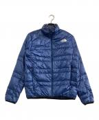 THE NORTH FACEザ ノース フェイス）の古着「ダウンジャケット　LIGHT HEAT JACKET」｜ブルー