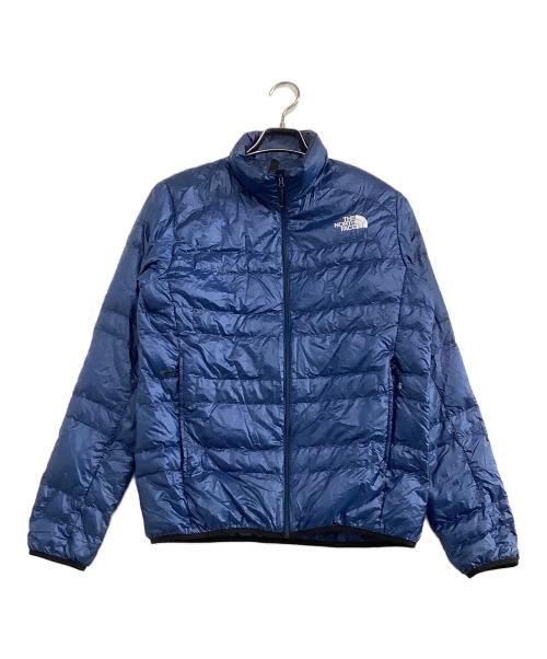 THE NORTH FACE（ザ ノース フェイス）THE NORTH FACE (ザ ノース フェイス) ダウンジャケット　LIGHT HEAT JACKET ブルー サイズ:Mの古着・服飾アイテム