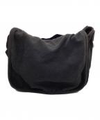 COMOLIコモリ）の古着「ショルダーバッグ　ヘンプダックショルダーバッグ」｜ブラック