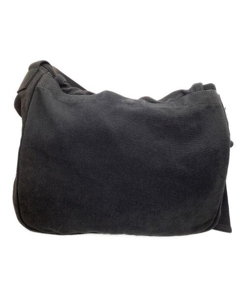 COMOLI（コモリ）COMOLI (コモリ) ショルダーバッグ　ヘンプダックショルダーバッグ ブラックの古着・服飾アイテム