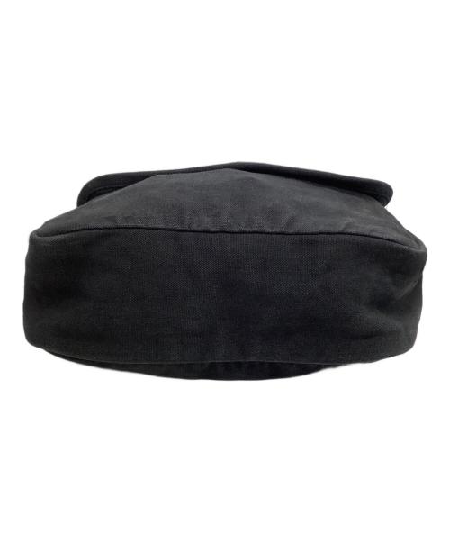 COMOLI（コモリ）COMOLI (コモリ) ショルダーバッグ　ヘンプダックショルダーバッグ ブラックの古着・服飾アイテム