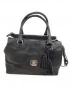 COACHコーチ）の古着「2WAYショルダーバッグ」｜ブラック