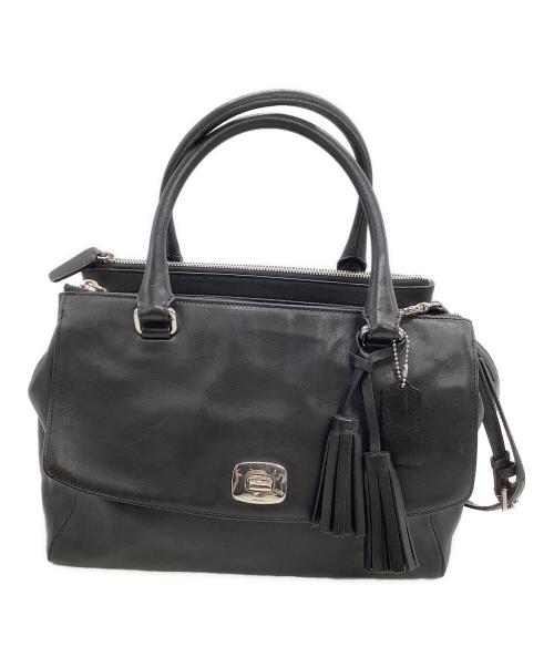 COACH（コーチ）COACH (コーチ) 2WAYショルダーバッグ ブラックの古着・服飾アイテム