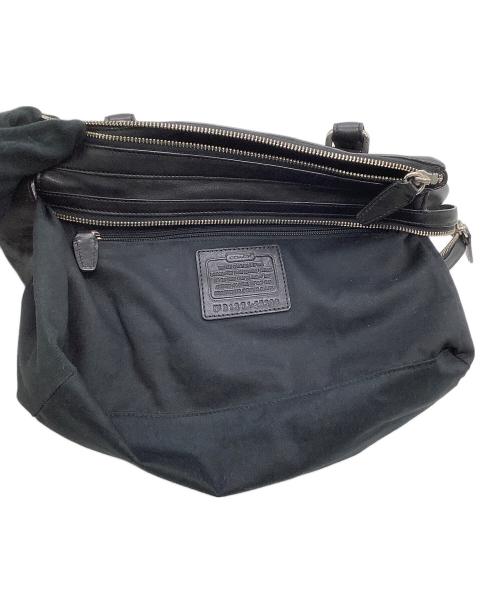 COACH（コーチ）COACH (コーチ) 2WAYショルダーバッグ ブラックの古着・服飾アイテム