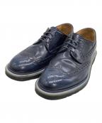 PAUL SMITHポールスミス）の古着「ウィングチップシューズ」｜ブルー