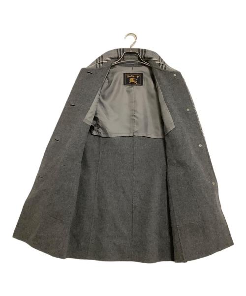 Burberry's（バーバリー）Burberry's (バーバリーズ) ウールコート　チェック グレー サイズ:9ARの古着・服飾アイテム