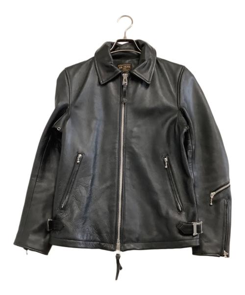 MR.OLIVE（ミスターオリーブ）MR.OLIVE (ミスターオリーブ) ライダースジャケット ブラック サイズ:Sの古着・服飾アイテム