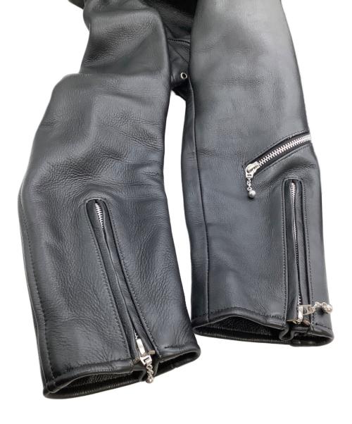 MR.OLIVE（ミスターオリーブ）MR.OLIVE (ミスターオリーブ) ライダースジャケット ブラック サイズ:Sの古着・服飾アイテム