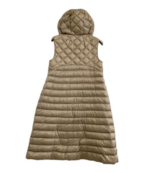 MaxMara（マックスマーラ）MaxMara (マックスマーラ) ノースリーブダウンコート ベージュ サイズ:38の古着・服飾アイテム