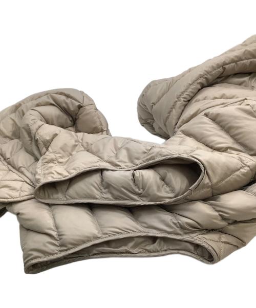 MaxMara（マックスマーラ）MaxMara (マックスマーラ) ノースリーブダウンコート ベージュ サイズ:38の古着・服飾アイテム