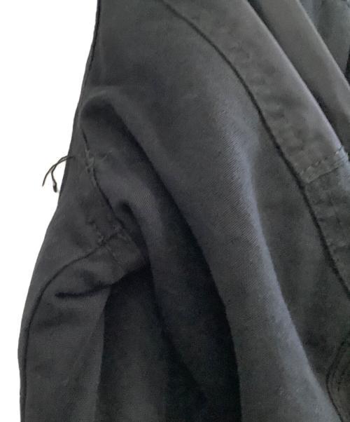 DIESEL（ディーゼル）DIESEL (ディーゼル) フェイクファーミリタリーコート ブラック サイズ:Sの古着・服飾アイテム