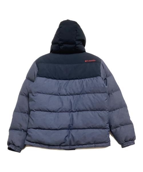 Columbia（コロンビア）Columbia (コロンビア) Dr.Denim Honzawa (ドクターデニムホンザワ) ビッグリブストレートダウンジャケット ブルー サイズ:Mの古着・服飾アイテム