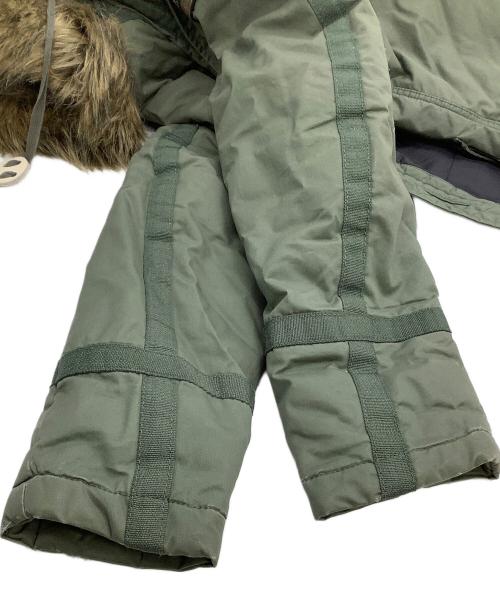 DIESEL（ディーゼル）DIESEL (ディーゼル) 中綿ミリタリージャケット グリーン サイズ:Mの古着・服飾アイテム