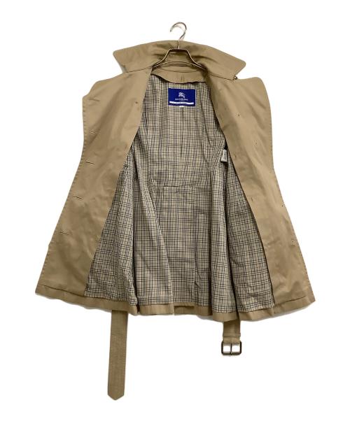 BURBERRY BLUE LABEL（バーバリー ブルー レーベル）BURBERRY BLUE LABEL (バーバリーロンドンブルーレーベル) トレンチコート ベージュ サイズ:38の古着・服飾アイテム