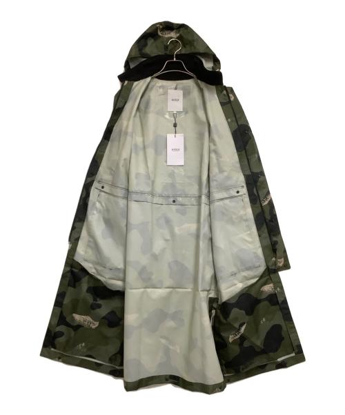 AIGLE（エーグル）AIGLE (エーグル) マパダ カモフーデットジャケット カモフラージュ グリーン×ブラック サイズ:S 未使用品の古着・服飾アイテム