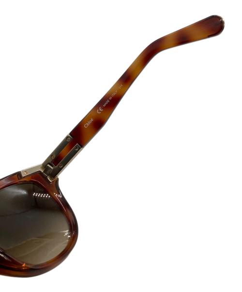 Chloe（クロエ）Chloe (クロエ) サングラス ブラウン サイズ:58□19の古着・服飾アイテム