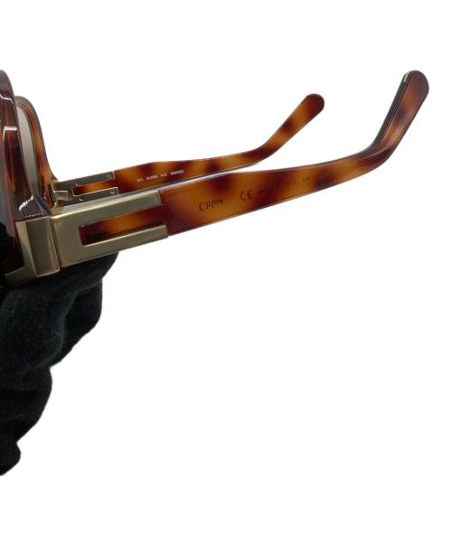 Chloe（クロエ）Chloe (クロエ) サングラス ブラウン サイズ:58□19の古着・服飾アイテム