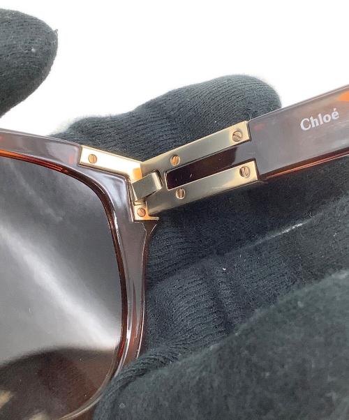Chloe（クロエ）Chloe (クロエ) サングラス ブラウン サイズ:58□19の古着・服飾アイテム