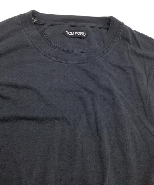 TOM FORD（トムフォード）TOM FORD (トムフォード) 長袖カットソー ブラック サイズ:50の古着・服飾アイテム