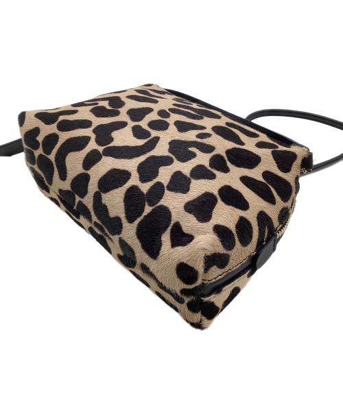 GIANNI CHIARINI（ジャンニ キアリーニ）GIANNI CHIARINI (ジャンニ キアリーニ) ショルダーバッグ  アニマル柄 ブラウン×ブラックの古着・服飾アイテム