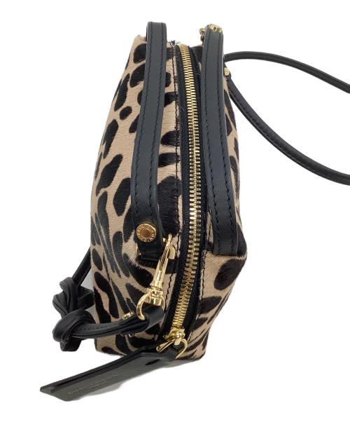 GIANNI CHIARINI（ジャンニ キアリーニ）GIANNI CHIARINI (ジャンニ キアリーニ) ショルダーバッグ  アニマル柄 ブラウン×ブラックの古着・服飾アイテム