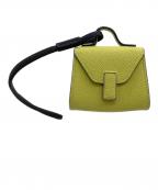 Valextraヴァレクストラ）の古着「バック型ミニチャーム」｜イエロー