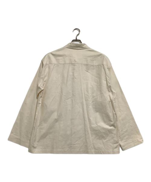 MHL（エムエイチエル）MHL (エムエイチエル) 長袖シャツ ホワイト サイズ:Lの古着・服飾アイテム