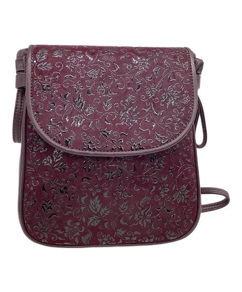 印傳屋（インデンヤ）印傳屋 (インデンヤ) ショルダーバッグ パープルの古着・服飾アイテム