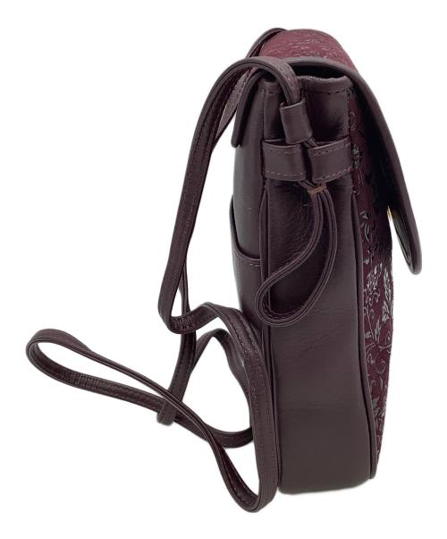 印傳屋（インデンヤ）印傳屋 (インデンヤ) ショルダーバッグ パープルの古着・服飾アイテム