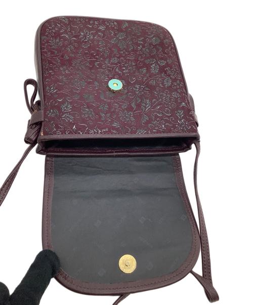 印傳屋（インデンヤ）印傳屋 (インデンヤ) ショルダーバッグ パープルの古着・服飾アイテム