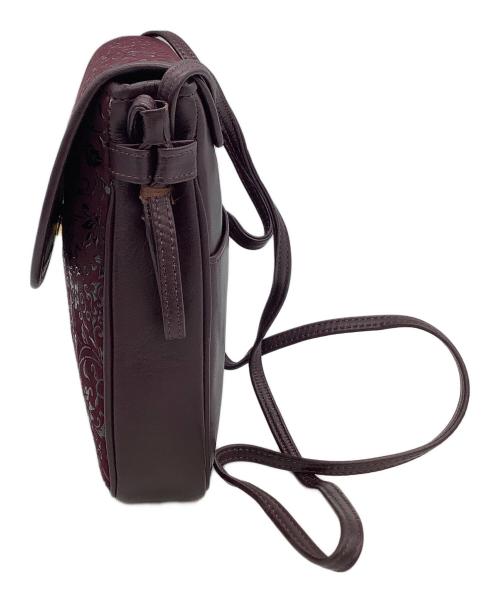 印傳屋（インデンヤ）印傳屋 (インデンヤ) ショルダーバッグ パープルの古着・服飾アイテム